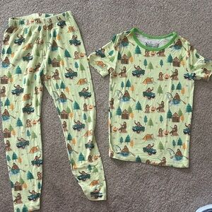 Free Birdee Bigfoot camping expedition bamboo pajamas size 5